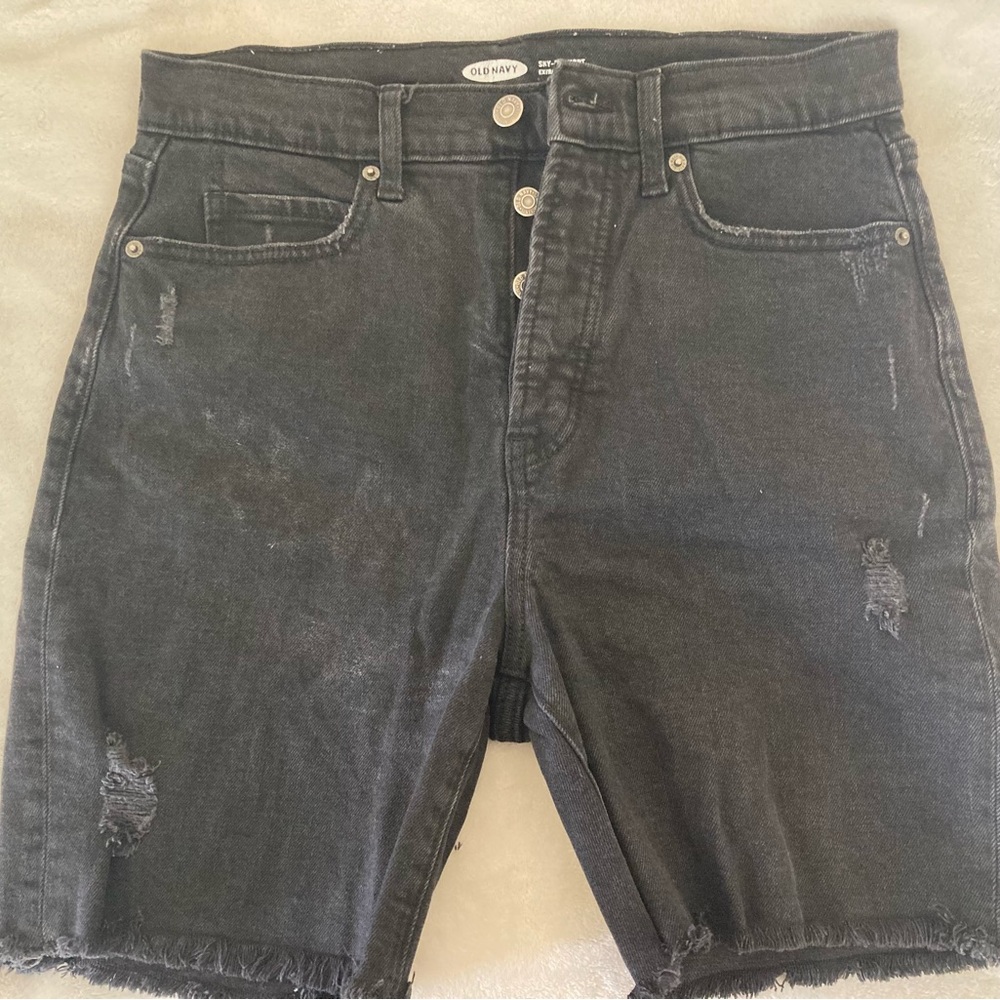 Old Navy Women’s Black Denim Shorts